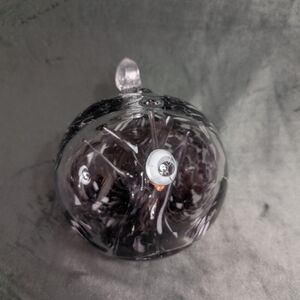 Spirit Tree Witch Ball Hand blown heavy Art Glass 5”